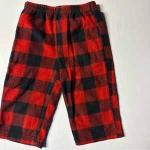 4/$10! Wondershop Red and Black Checkered Kids Pajama Bottoms